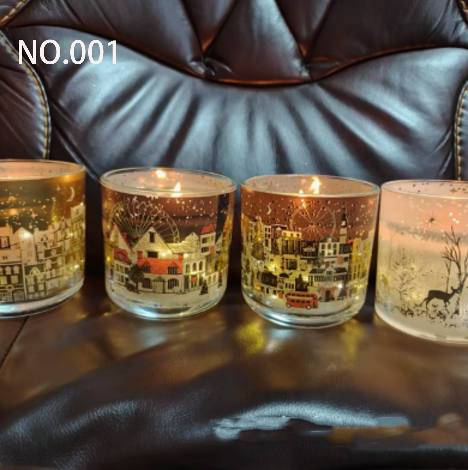 Scented candles LED soybean wax aroma diffuser No.012(Min sale:2)