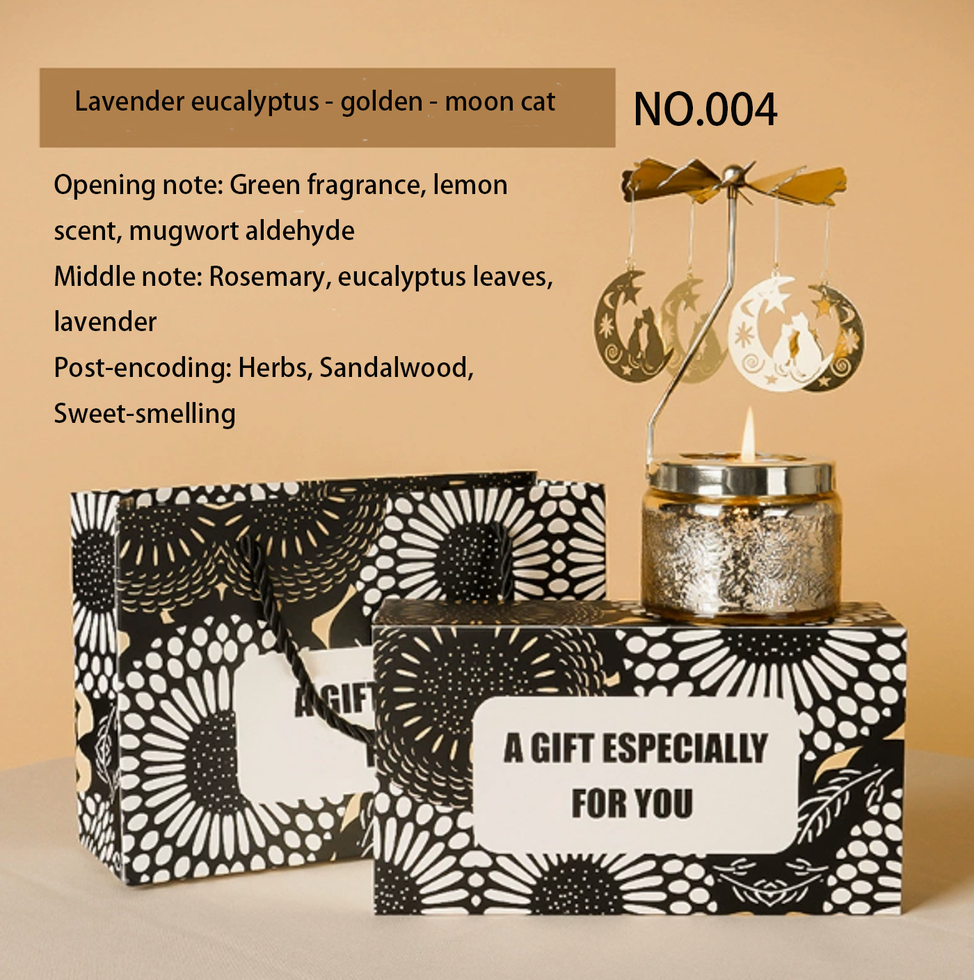 Scented candles Rotating Lantern Scented Wax No.008(Min sale:2) - 图片 5