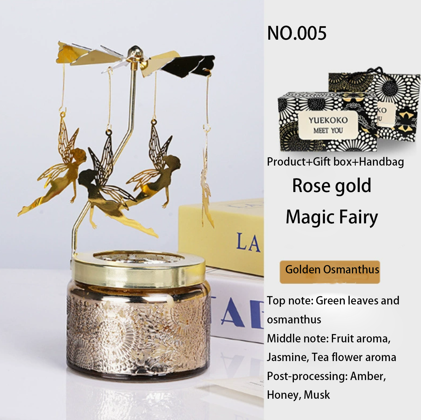 Scented candles Rotating Lantern Scented Wax No.009(Min sale:2) - 图片 6